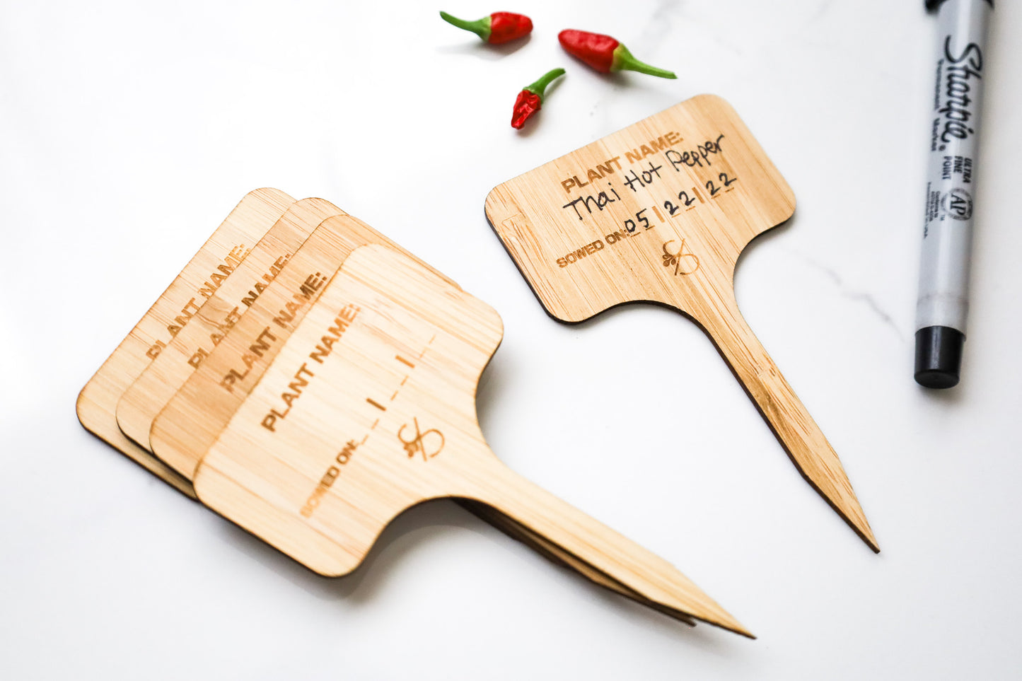Bamboo Plant Labels