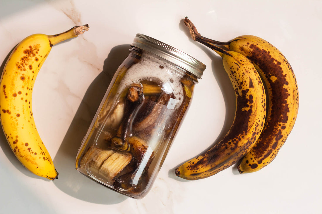 How to Make Banana Peel Tea Fertilizer